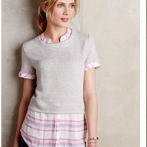 Anthropologie Postmark Trinity Picnic Plaid Large